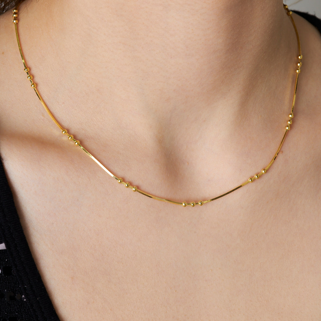 DORIKA KUGELKETTE | 925 SILBER