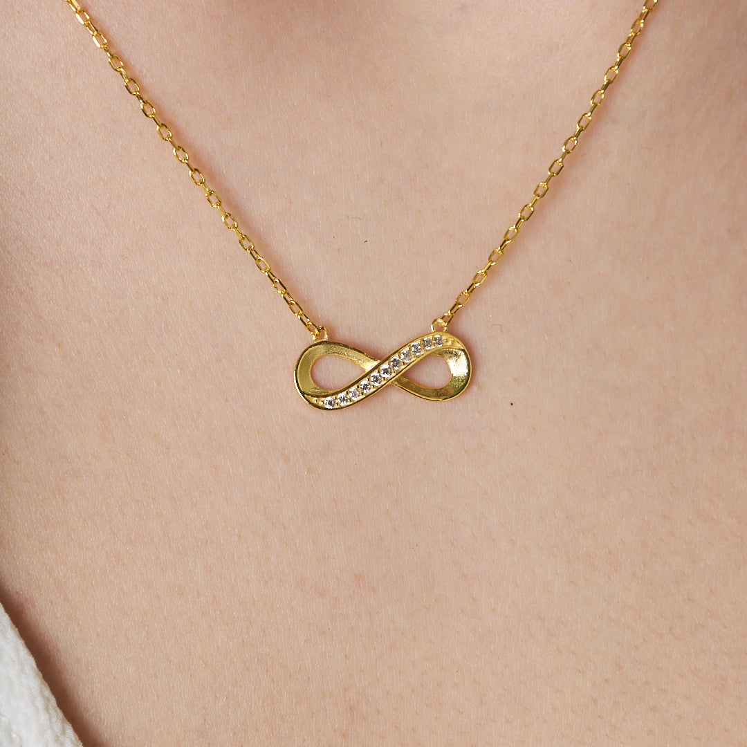 Horizontal Baguette Necklace - 925 Silver