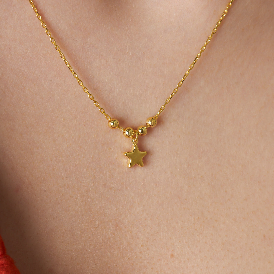 Dorika Star Necklace - 925 SILVER