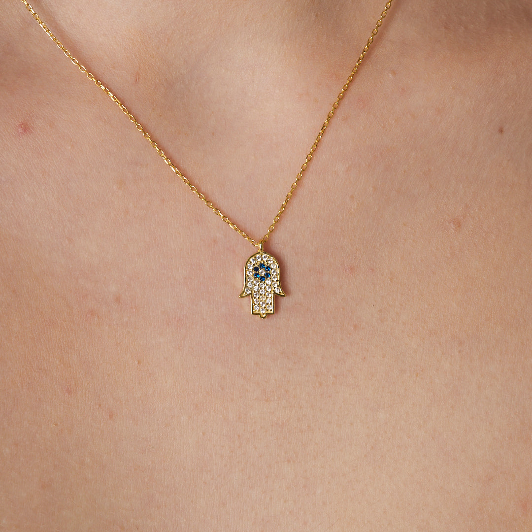 Fatima Hand Chain Necklace - 925 SILVER