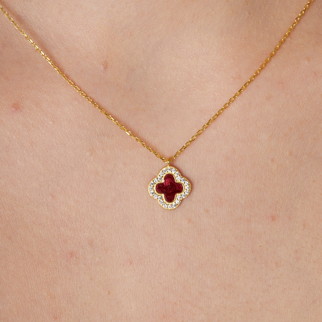 Clover Necklace - 925 SILVER