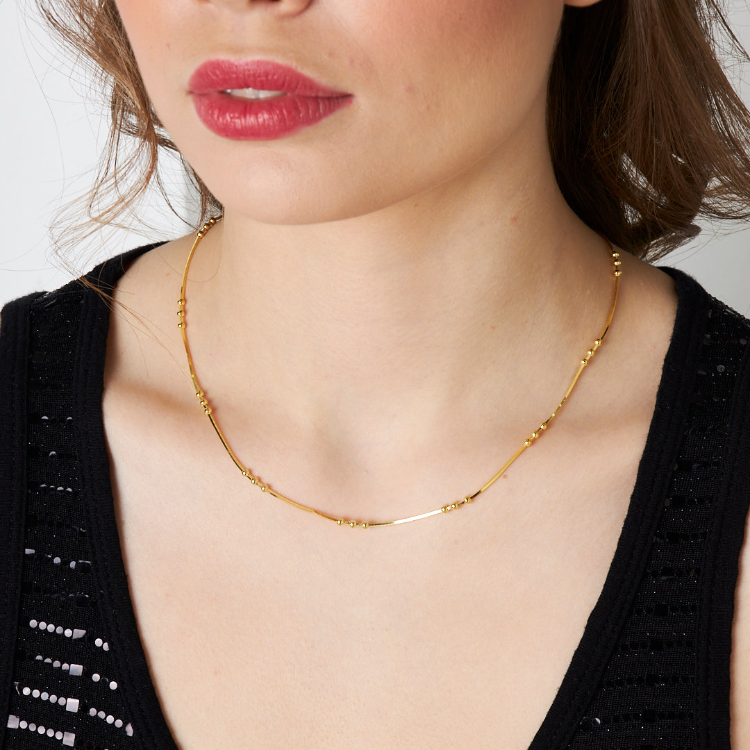 DORIKA KUGELKETTE | 925 SILBER