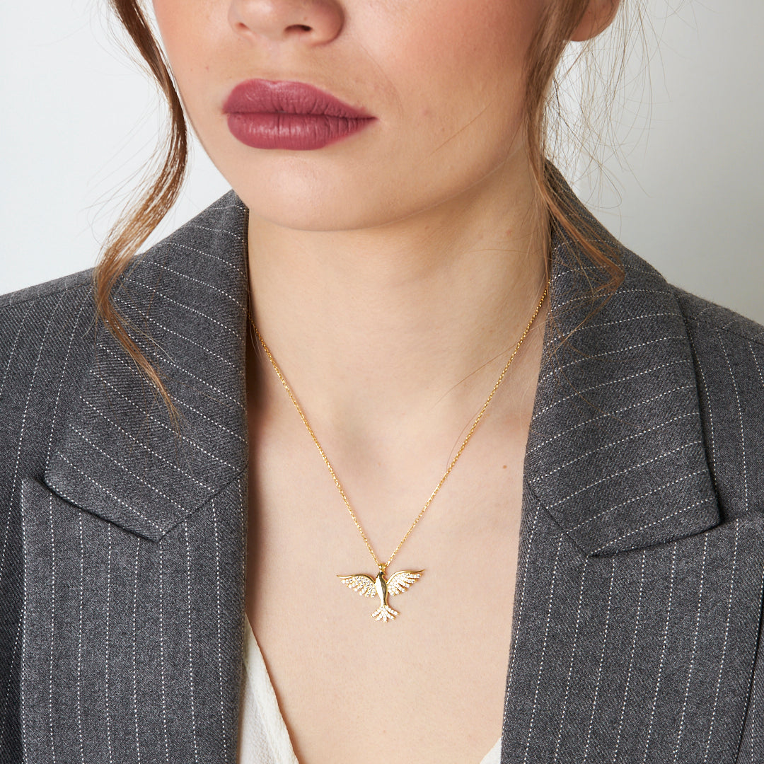 Phoenix Necklace - 925 Silver