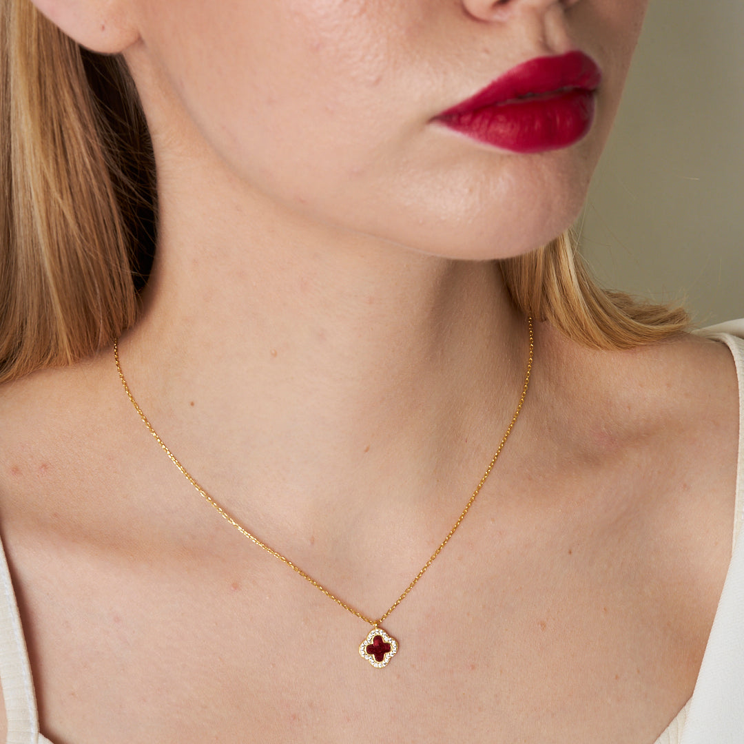 Clover Necklace - 925 SILVER