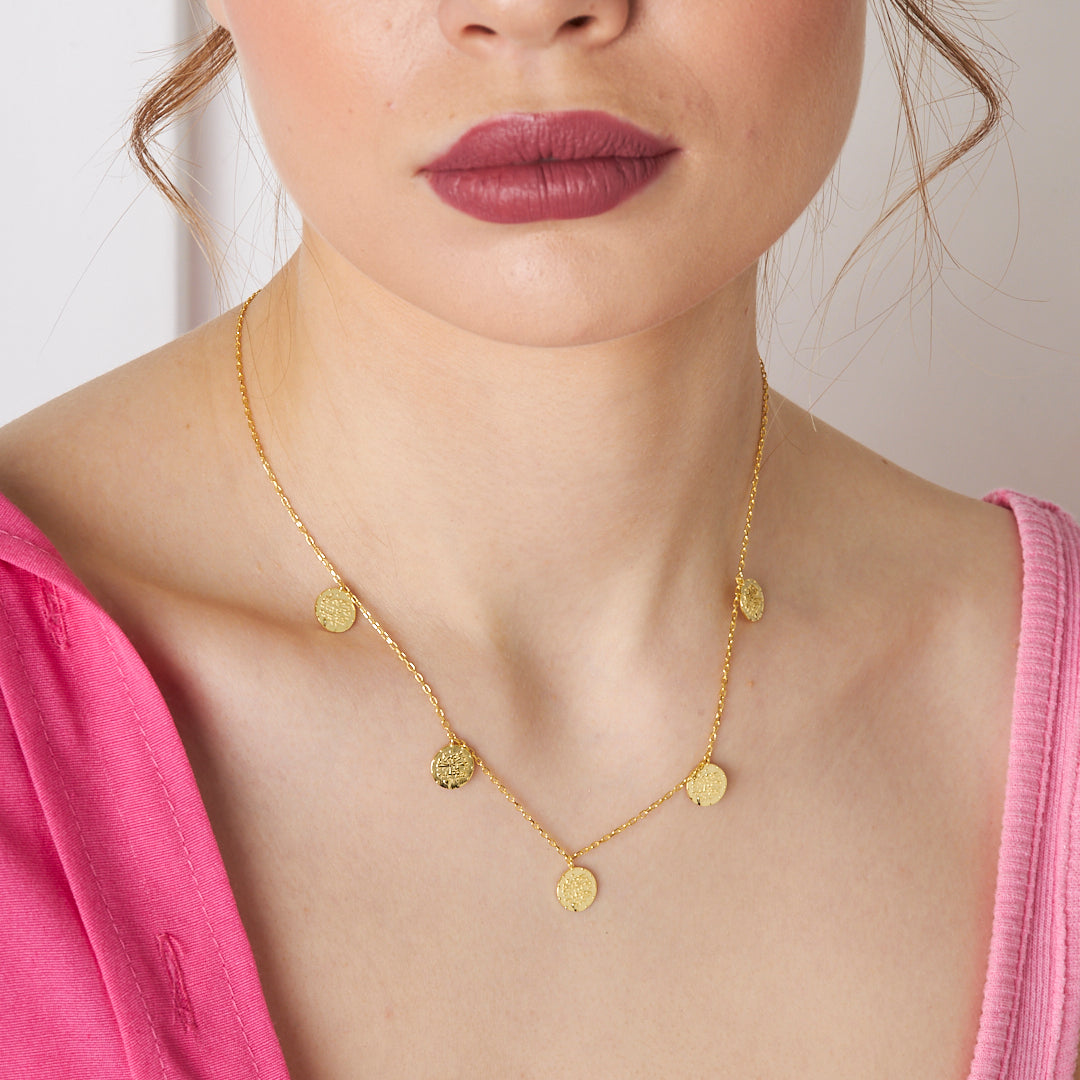 Five-Piece Reşat Necklace - 925 SILVER