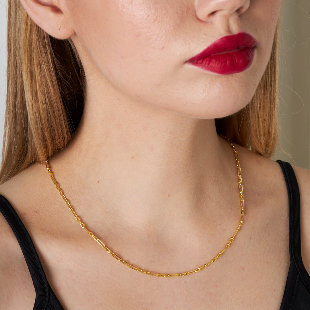 GLIEDER HALSKETTE | 925 SILBER