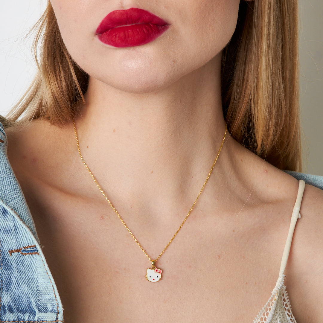 Hello Kitty Necklace - 925 Silver