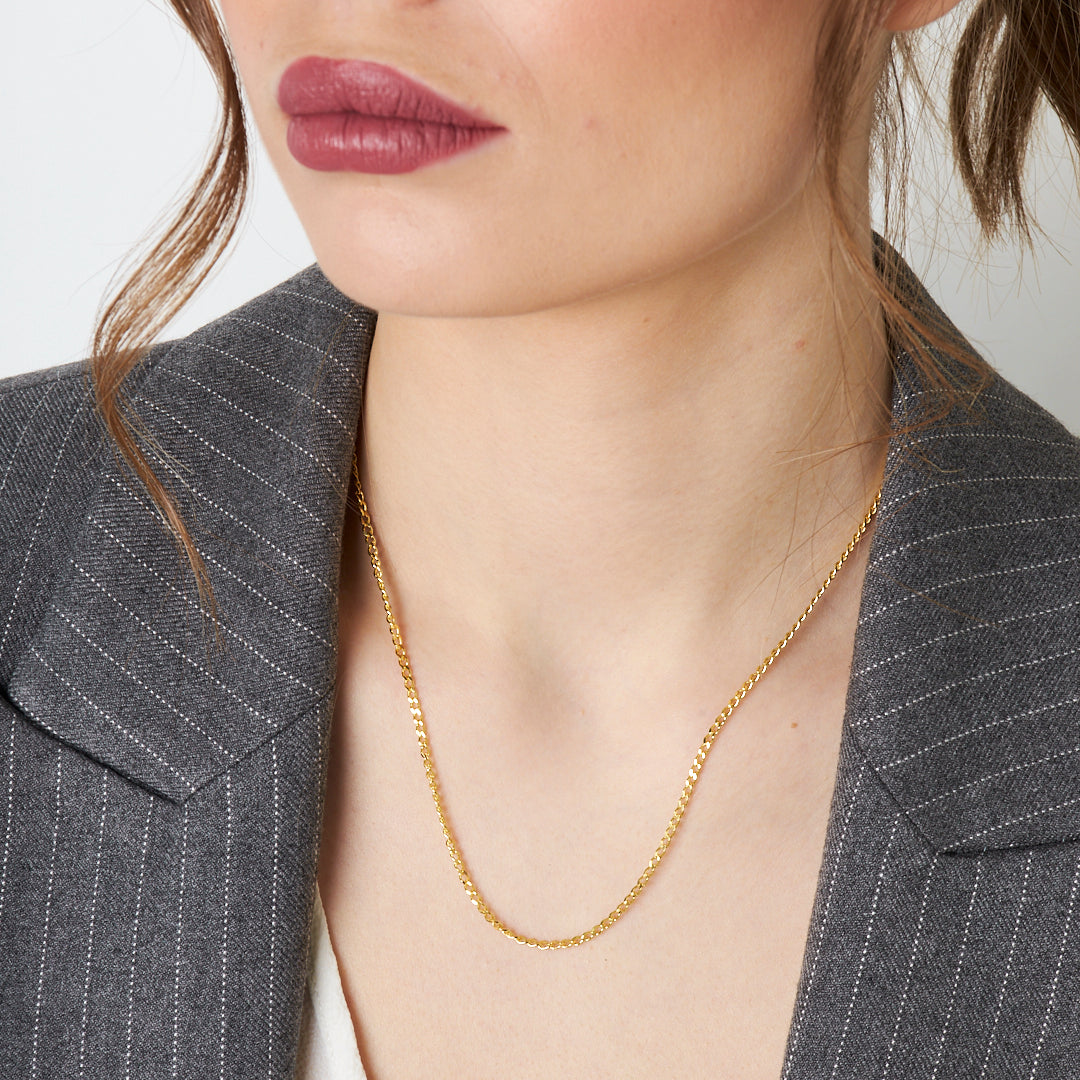 Gourmet Chain Necklace - 925 SILVER