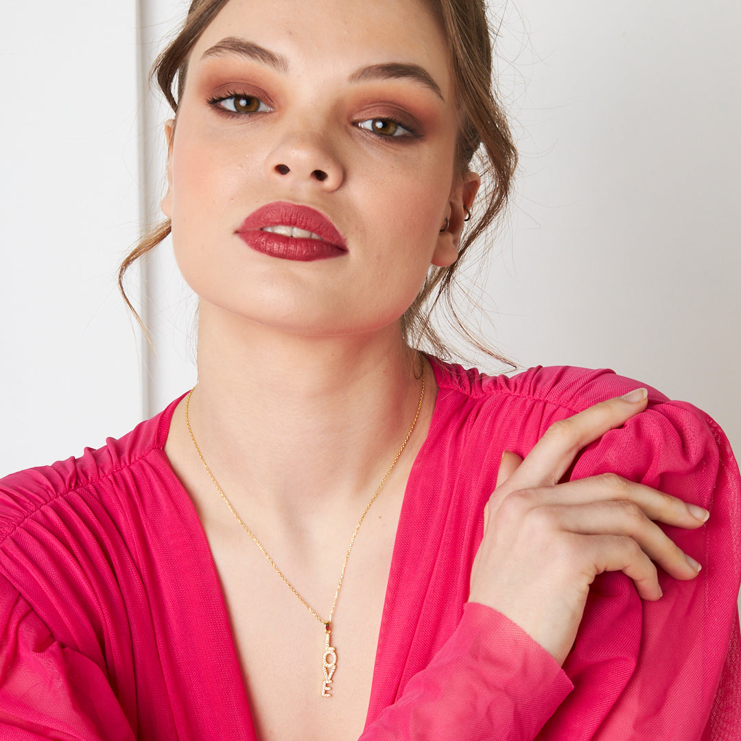 Love Necklace - 925 Silver