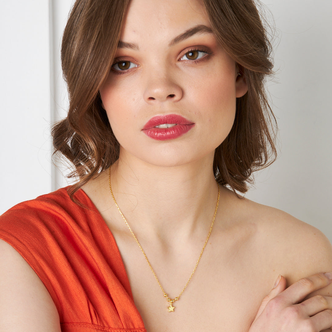 Dorika Star Necklace - 925 SILVER