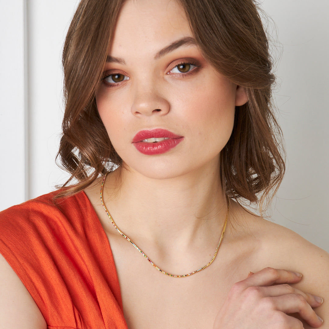 RAINBOW HALSKETTE | 925 SILBER