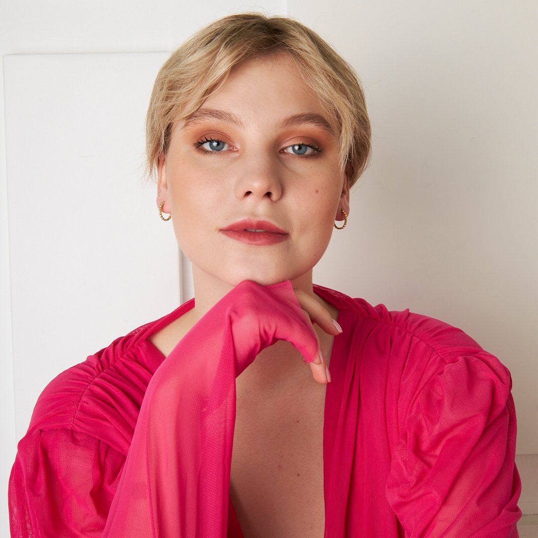 Dorica Hoop Earrings - 925 SILVER