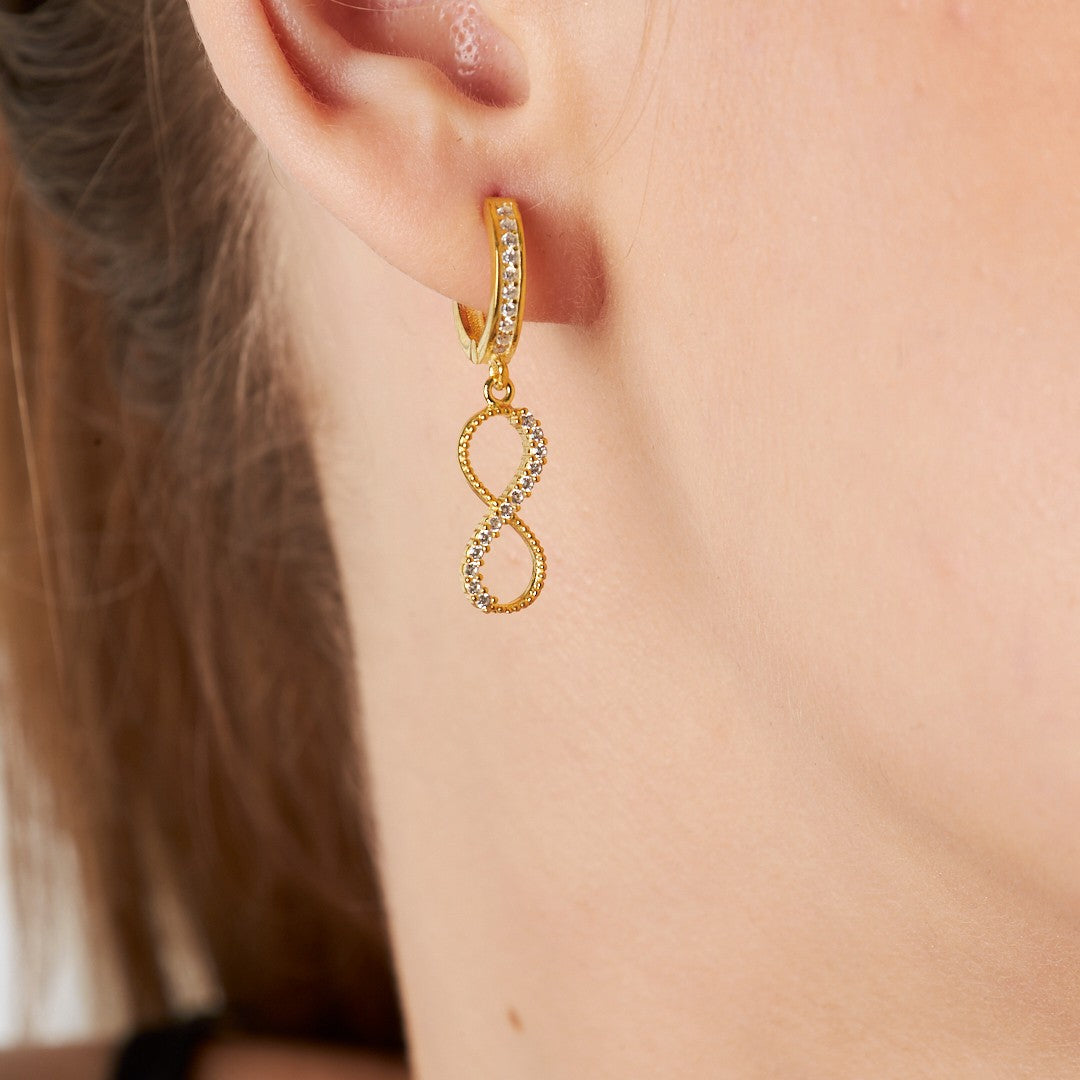 Infinite Earrings - 925 Silver