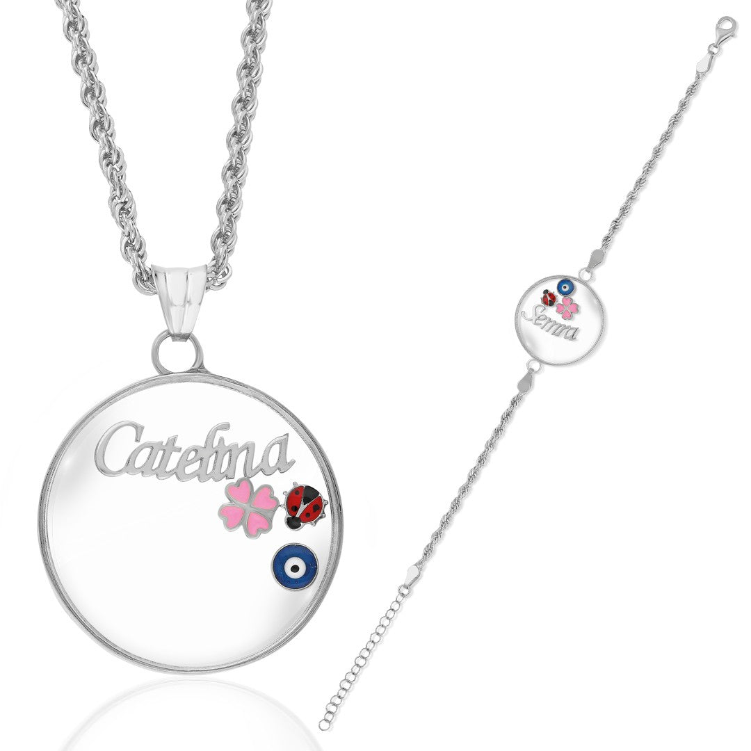 Named Frame Set - 925 SILVER