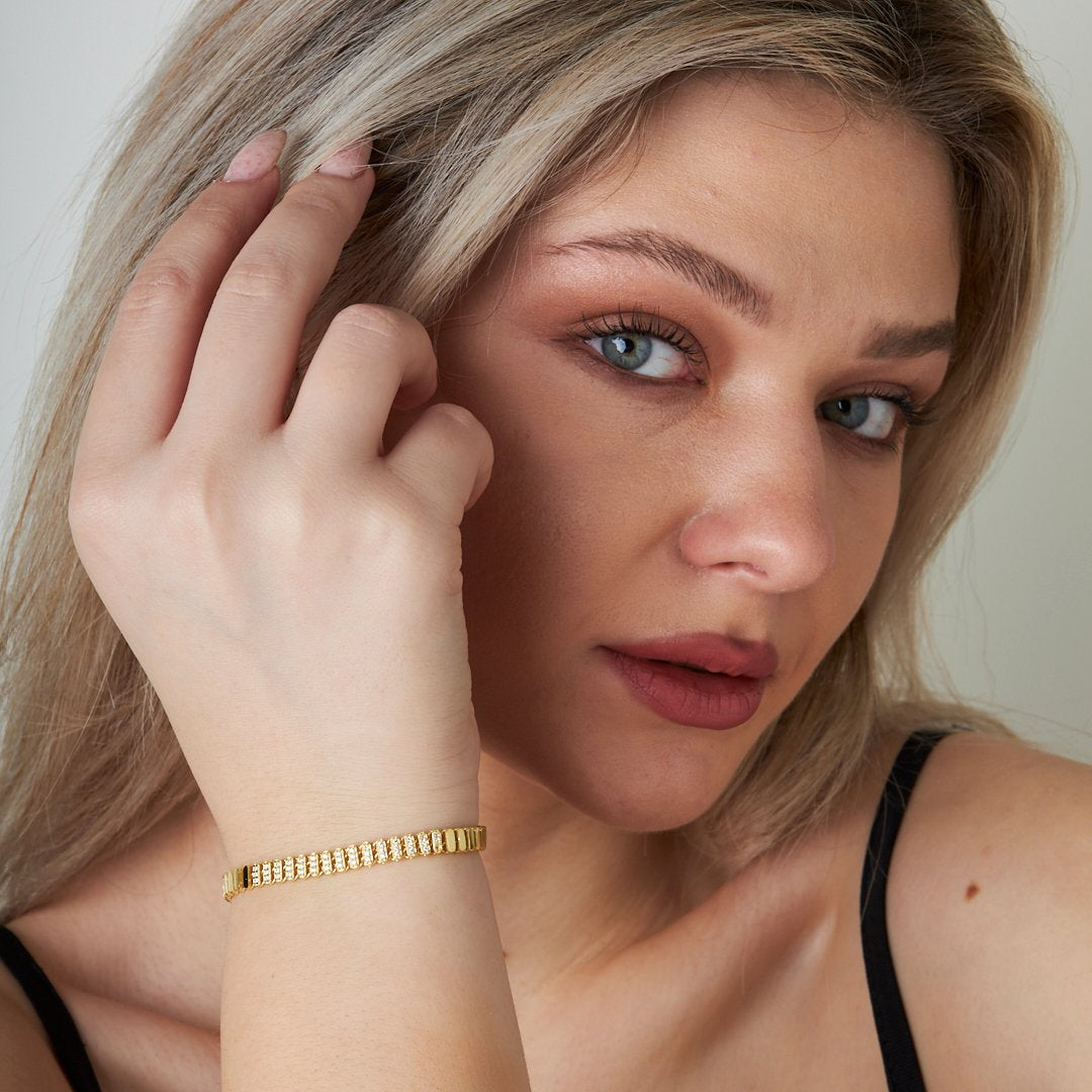 Luxury Stone Bracelet - 925 SILVER