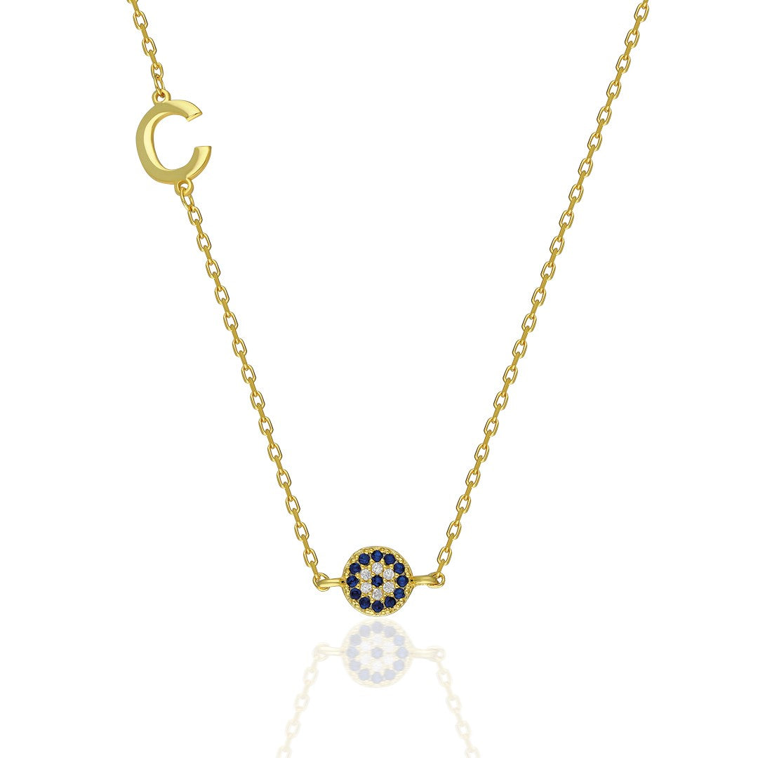 Letter Necklace - 925 Silver