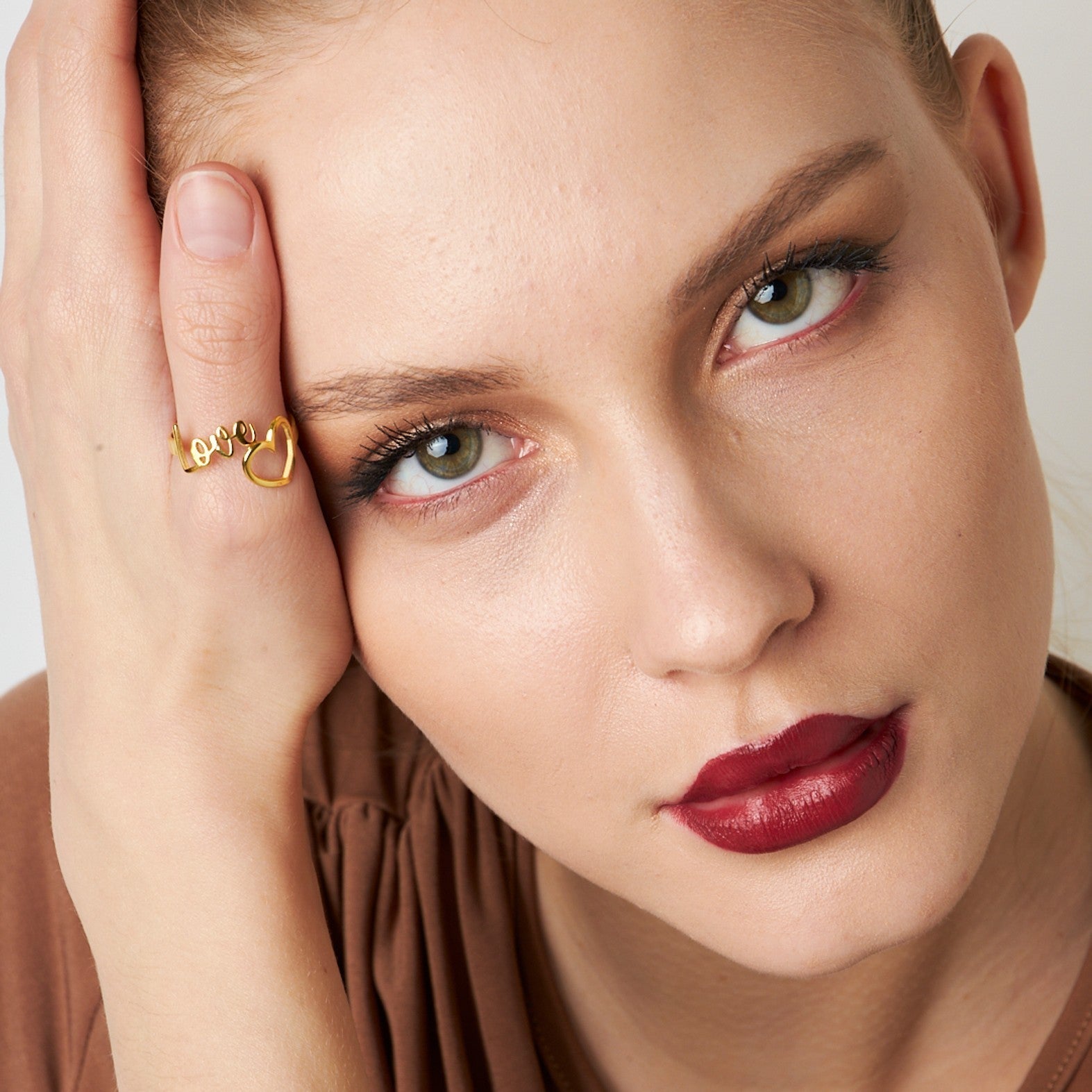 Heart Love Ring - 925 SILVER