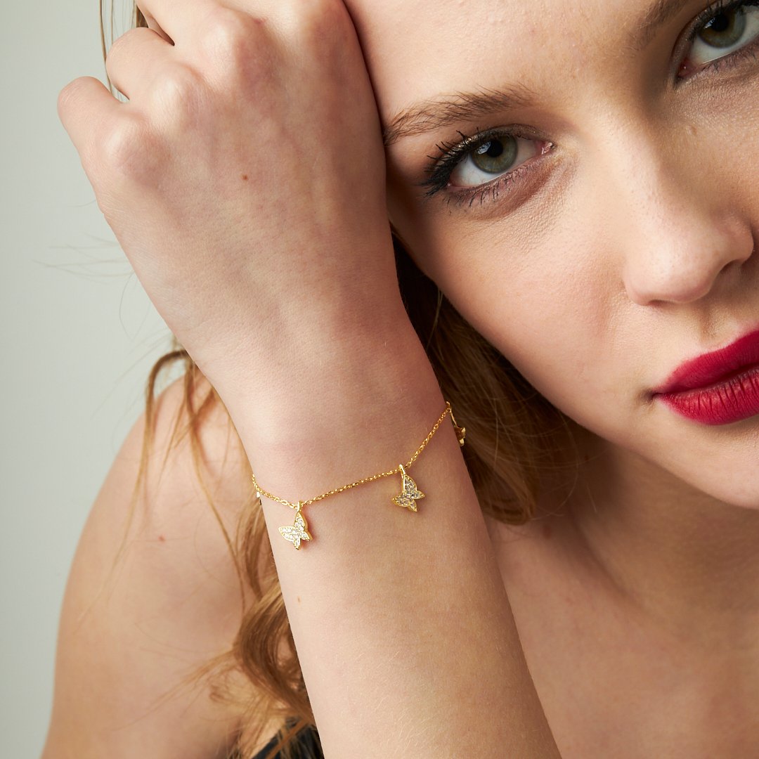 Butterfly Bracelet - 925 SILVER