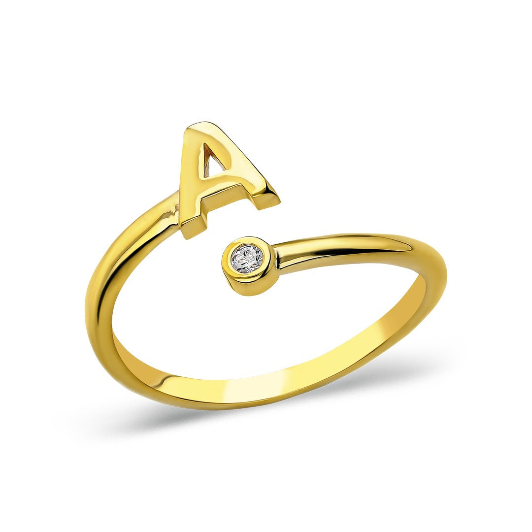 LUXUS LETTER RING | 925 SILBER