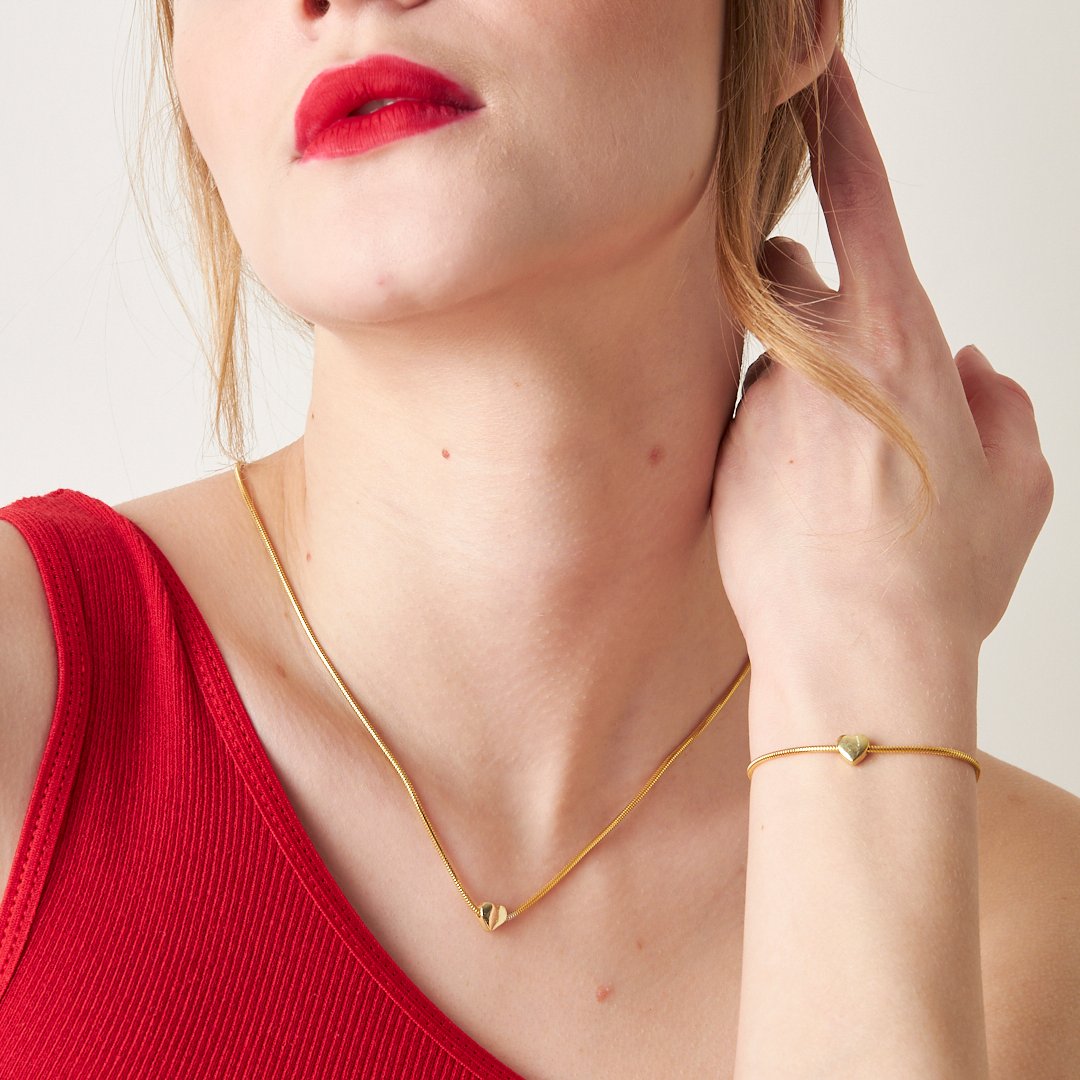 HERZKETTE MODEL 2 SET | 925 SILBER