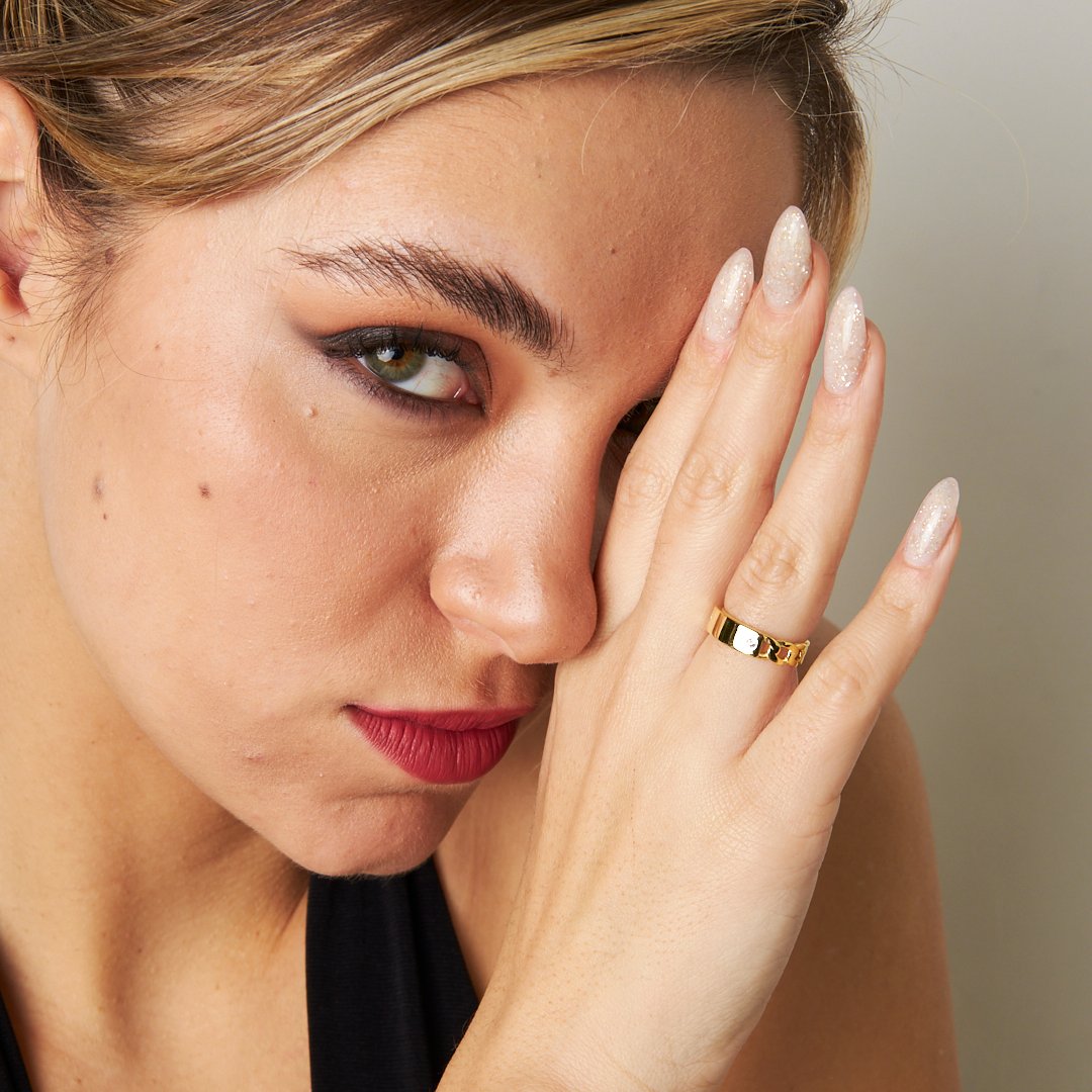 Gourmet Cubic Zirconia Ring - 925 SILVER