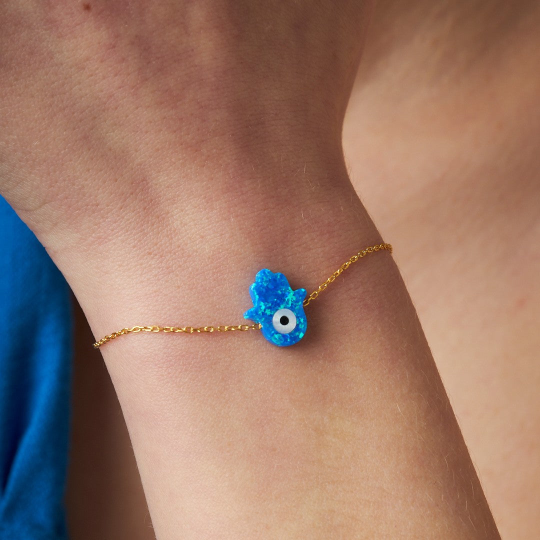 Original Opal Fatima Mother Bracelet - 925 SILVER