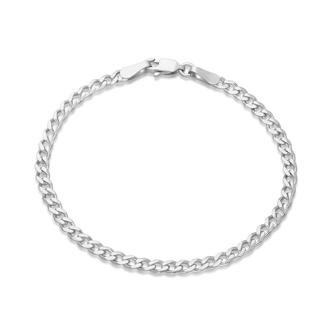 Thin Link Chain Bracelet - 925 SILVER