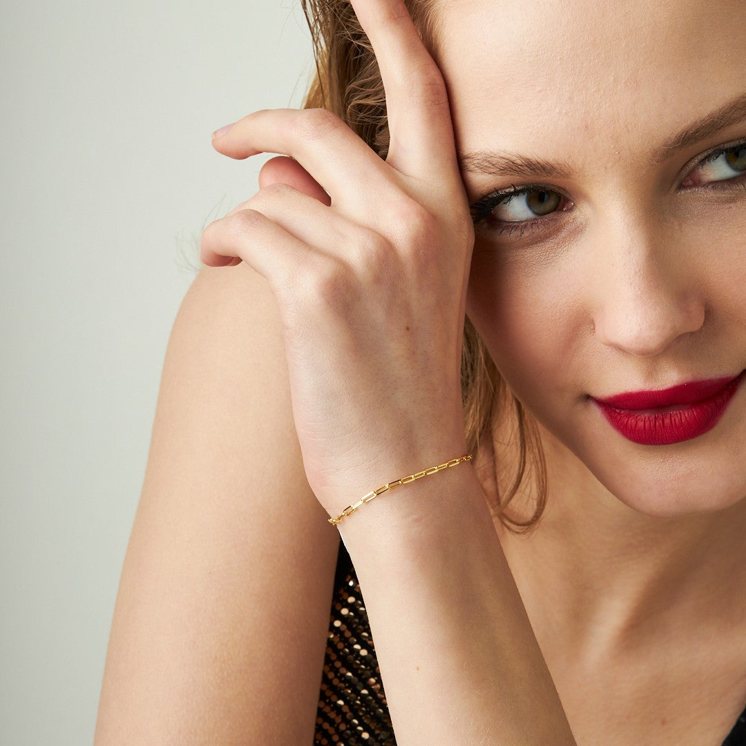 Link Chain Bracelet - 925 SILVER