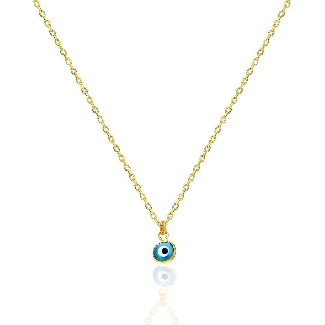 Small Evil Eye Necklace - 925 SILVER
