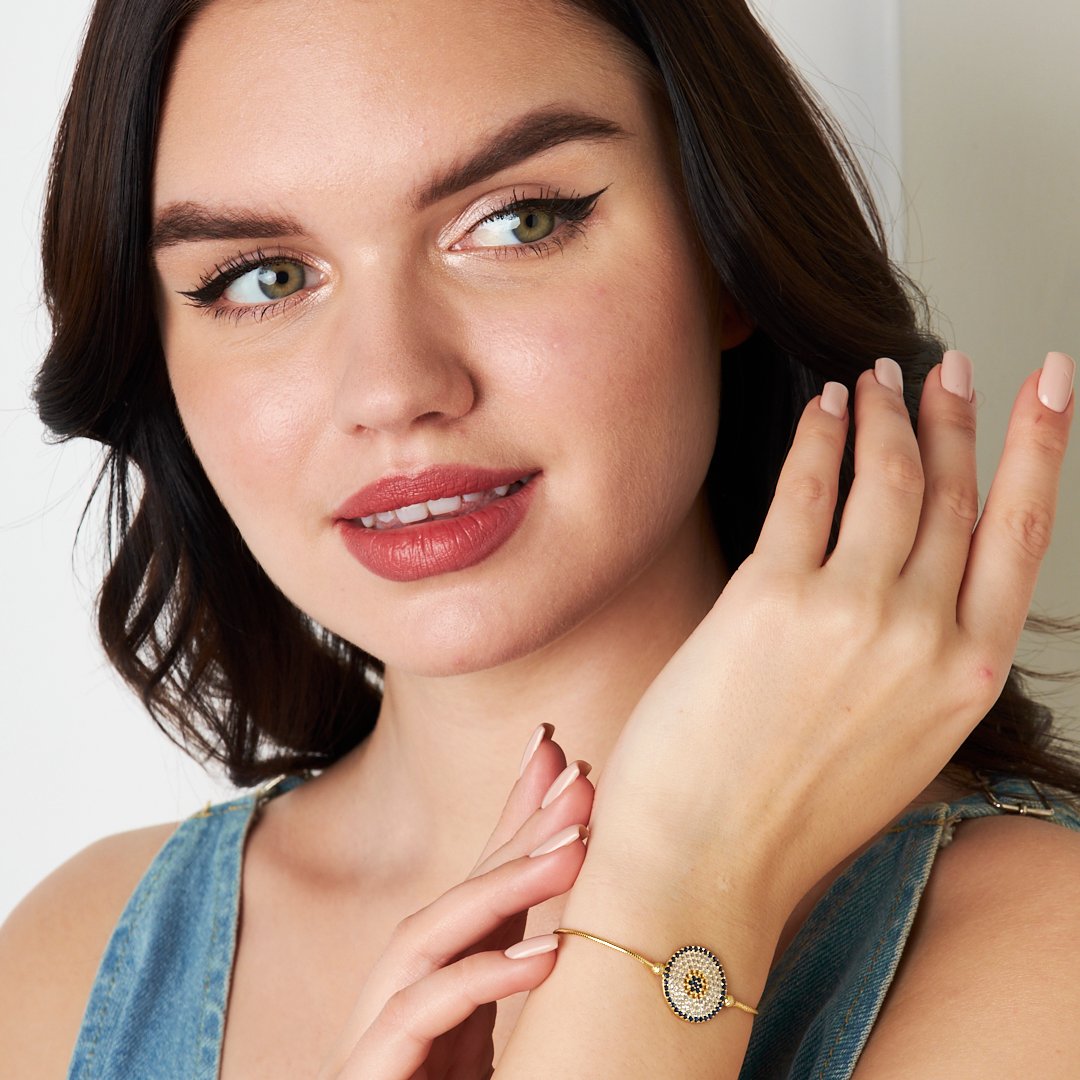 Elevator Society Eye Bracelet - 925 SILVER