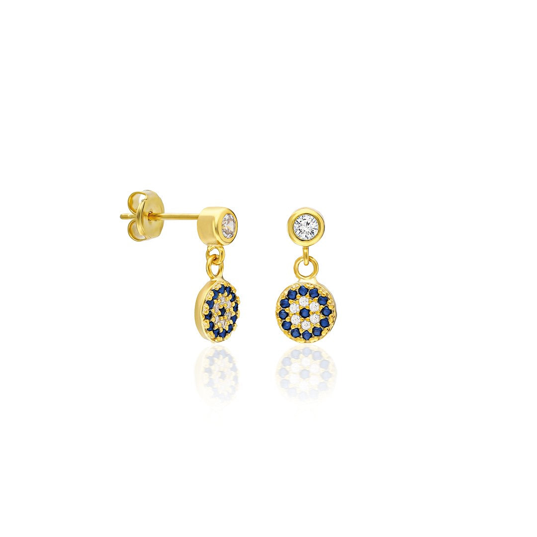 Evil Eye Earring - 925 SILVER