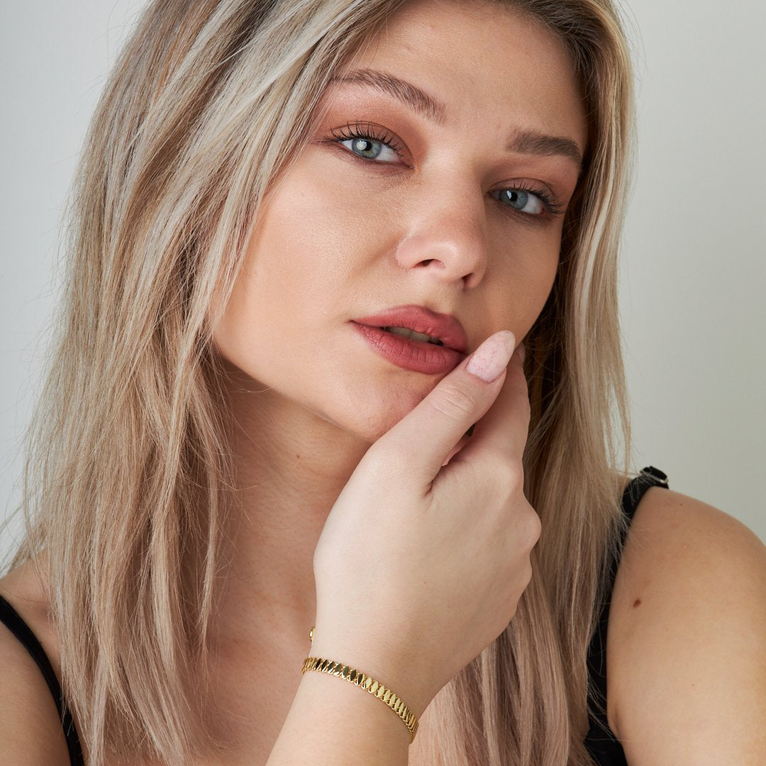 Boat Chain Bracelet - 925 SILVER