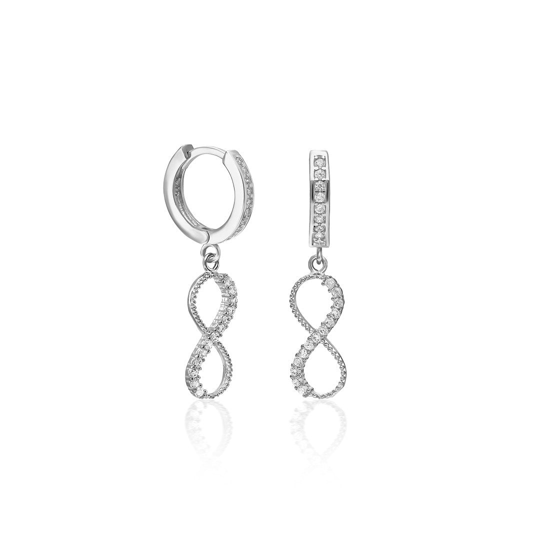 Infinite Earrings - 925 Silver