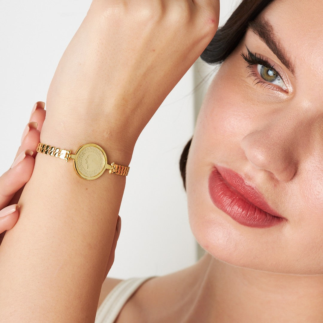 Water Drop Chain Bracelet - 925 SILVER