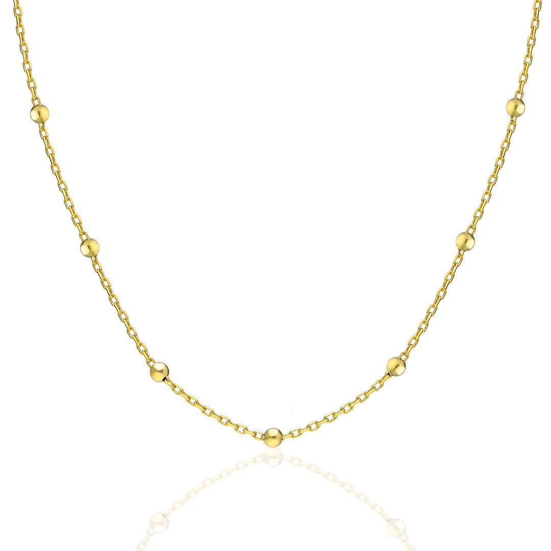 KUGEL HALSKETTE 2 | 925 SILBER