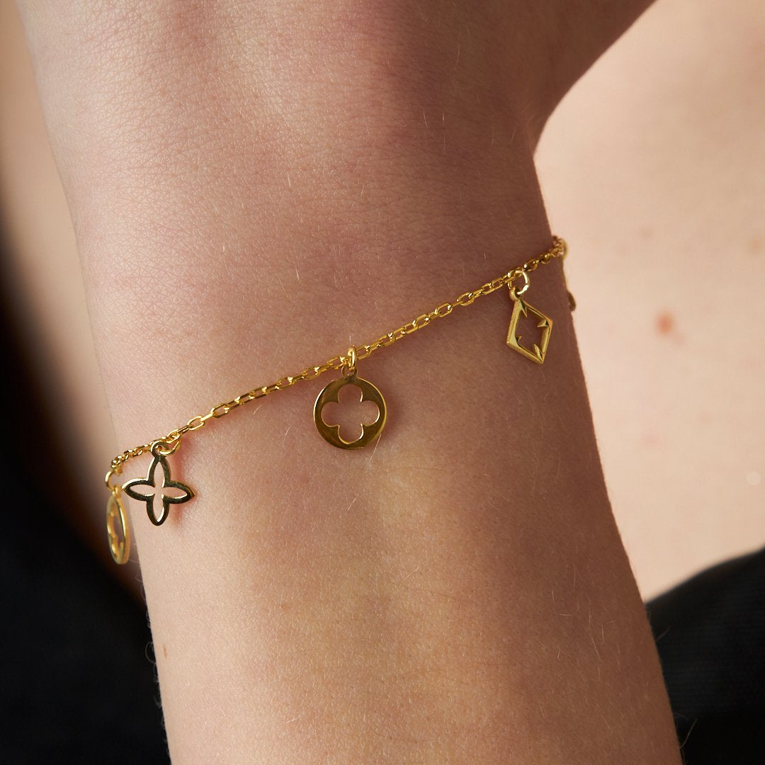 Charm Bracelet - 925 SILVER