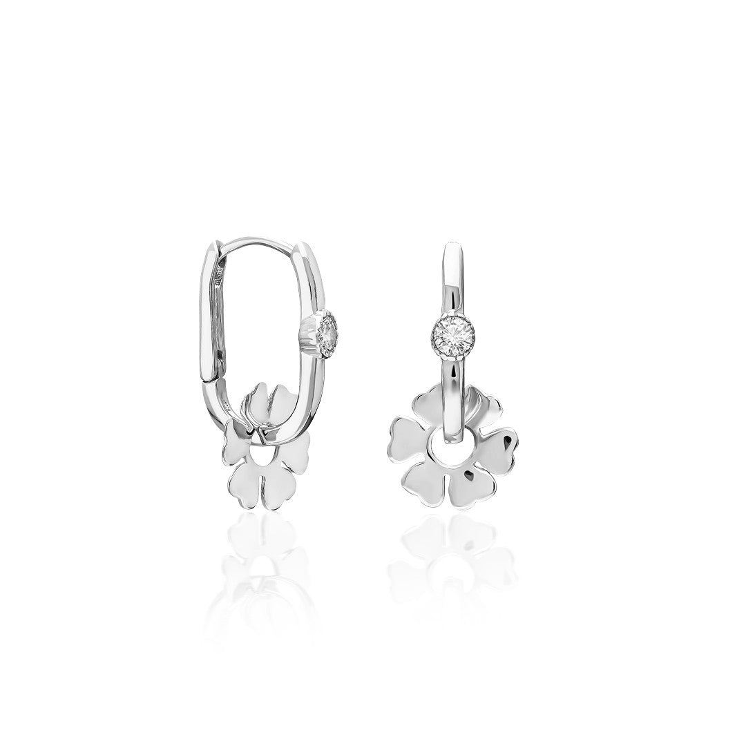 Wheel Earring - 925 SILVER