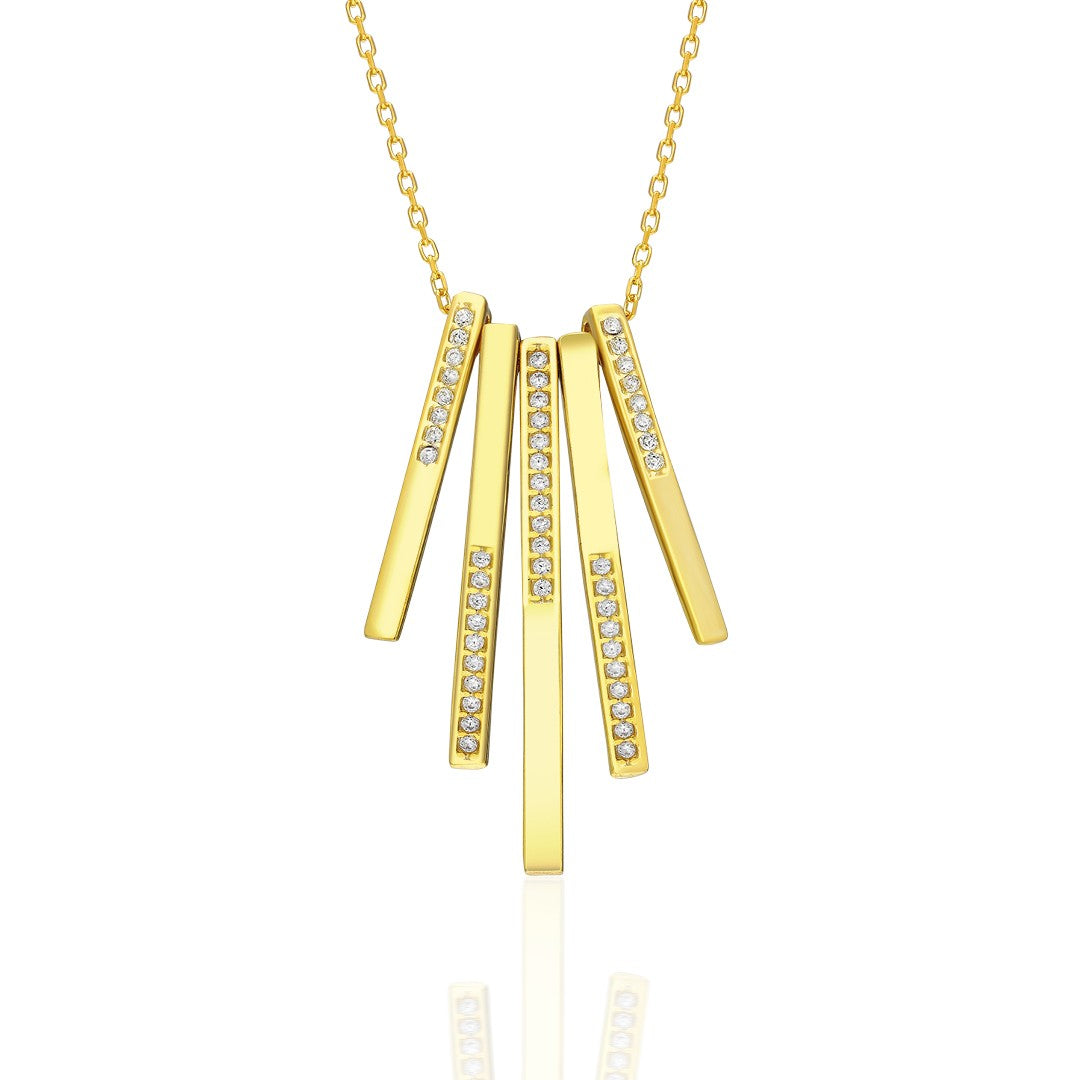 Bar Necklace - 925 SILVER
