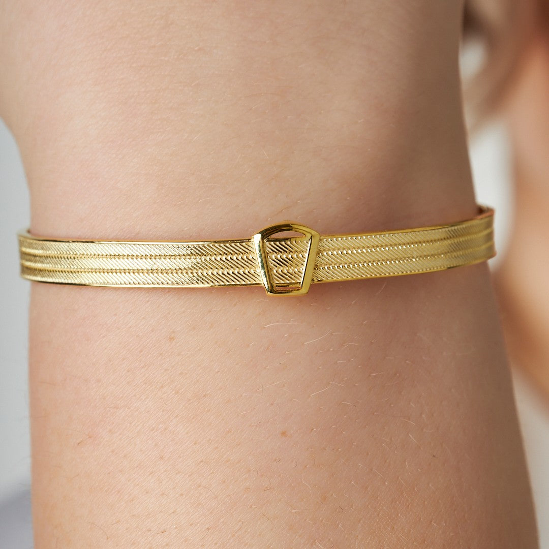 Wicker Bracelet - 925 SILVER