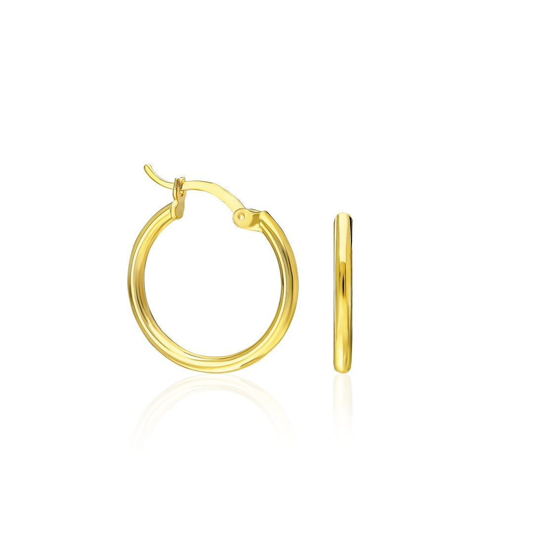 Hoop Earrings - 925 Silver