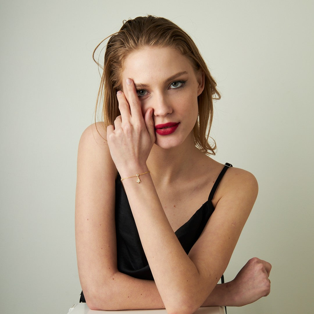 Delicate Butterfly Bracelet - 925 SILVER