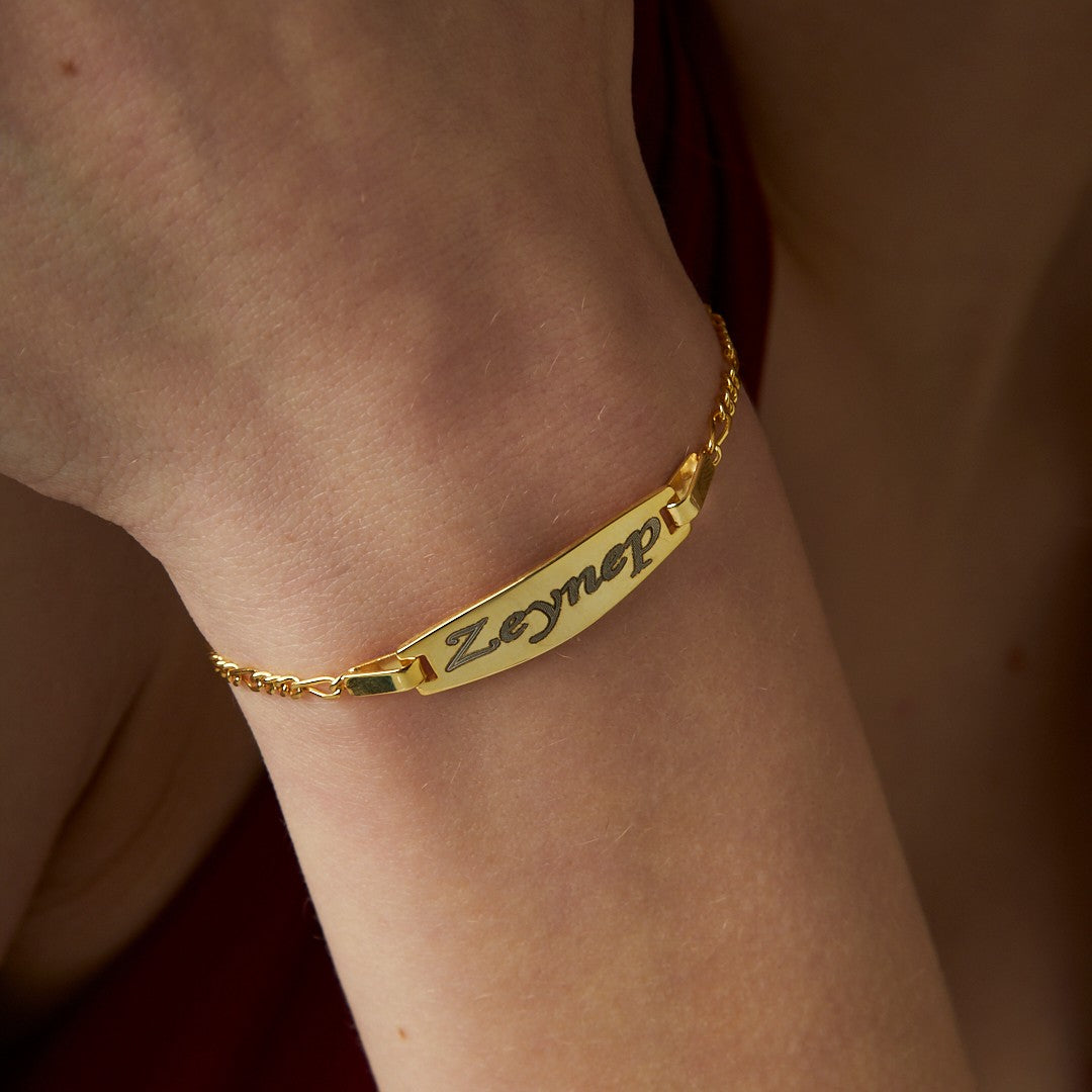 KINDER GRAVUR ARMBAND 12 | 925 SILBER