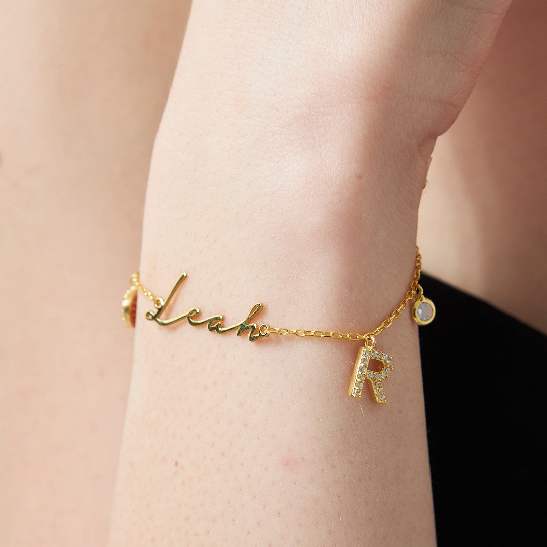 Named Letters Set - 925 Silver