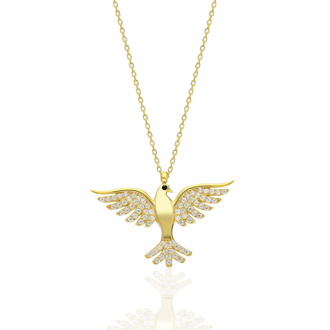 Phoenix Necklace - 925 Silver