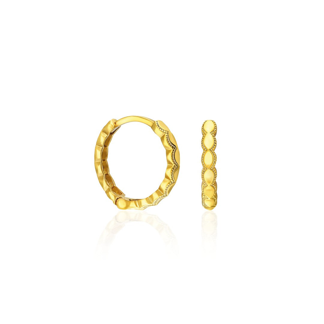 Oval Model Trend Earrings - 925 SILVER