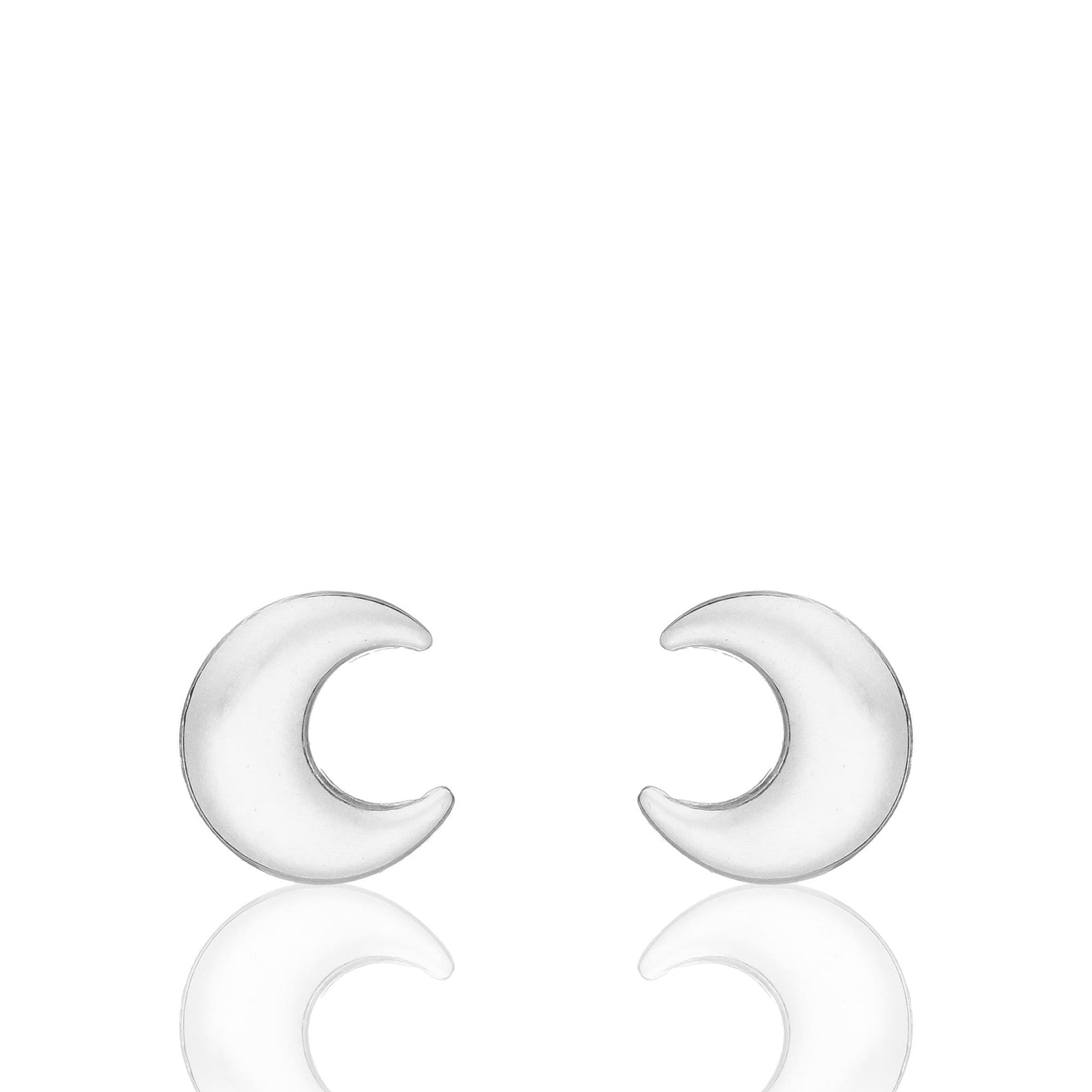 Moon Earrings - 925 Silver