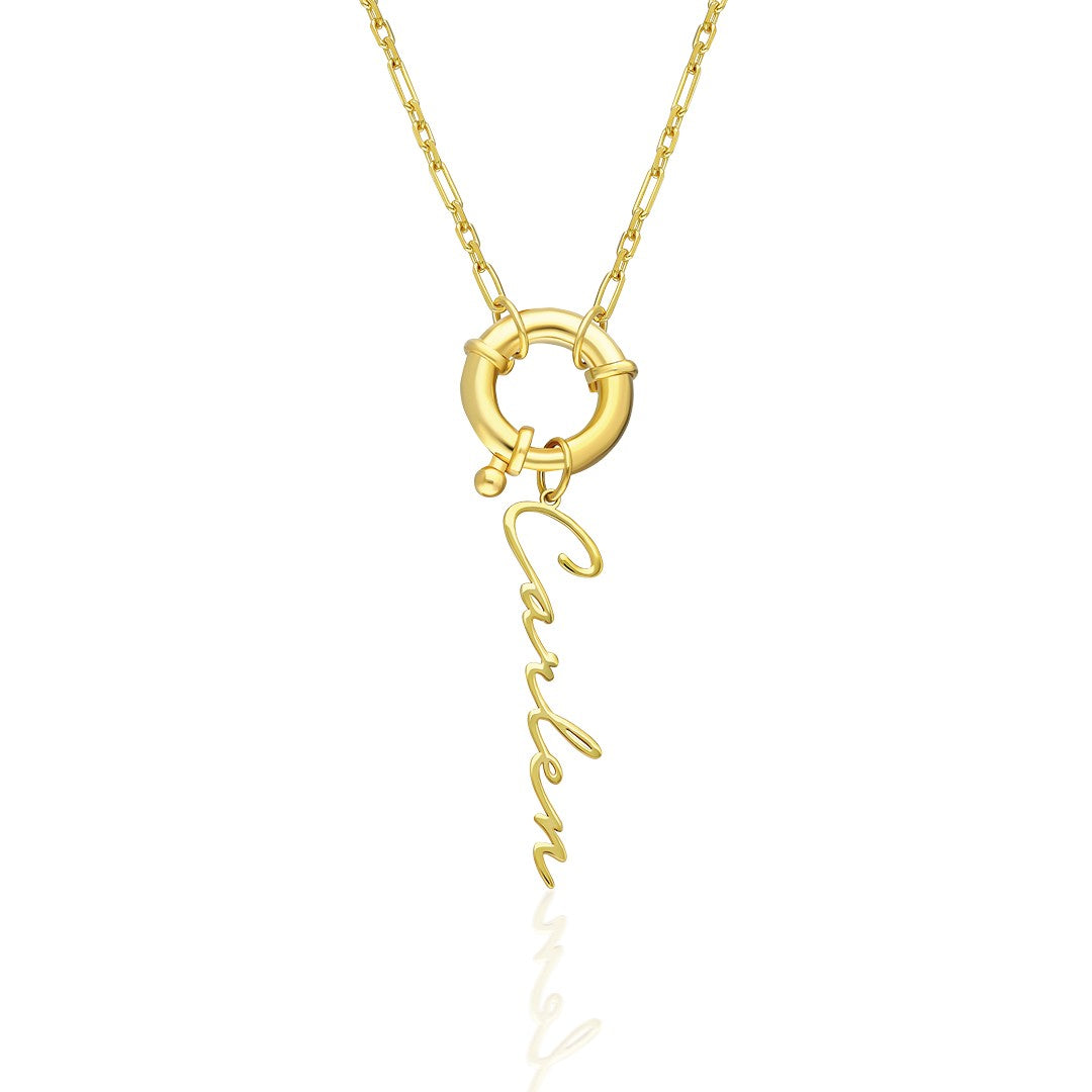 Signature Lock Necklace - 925 SILVER