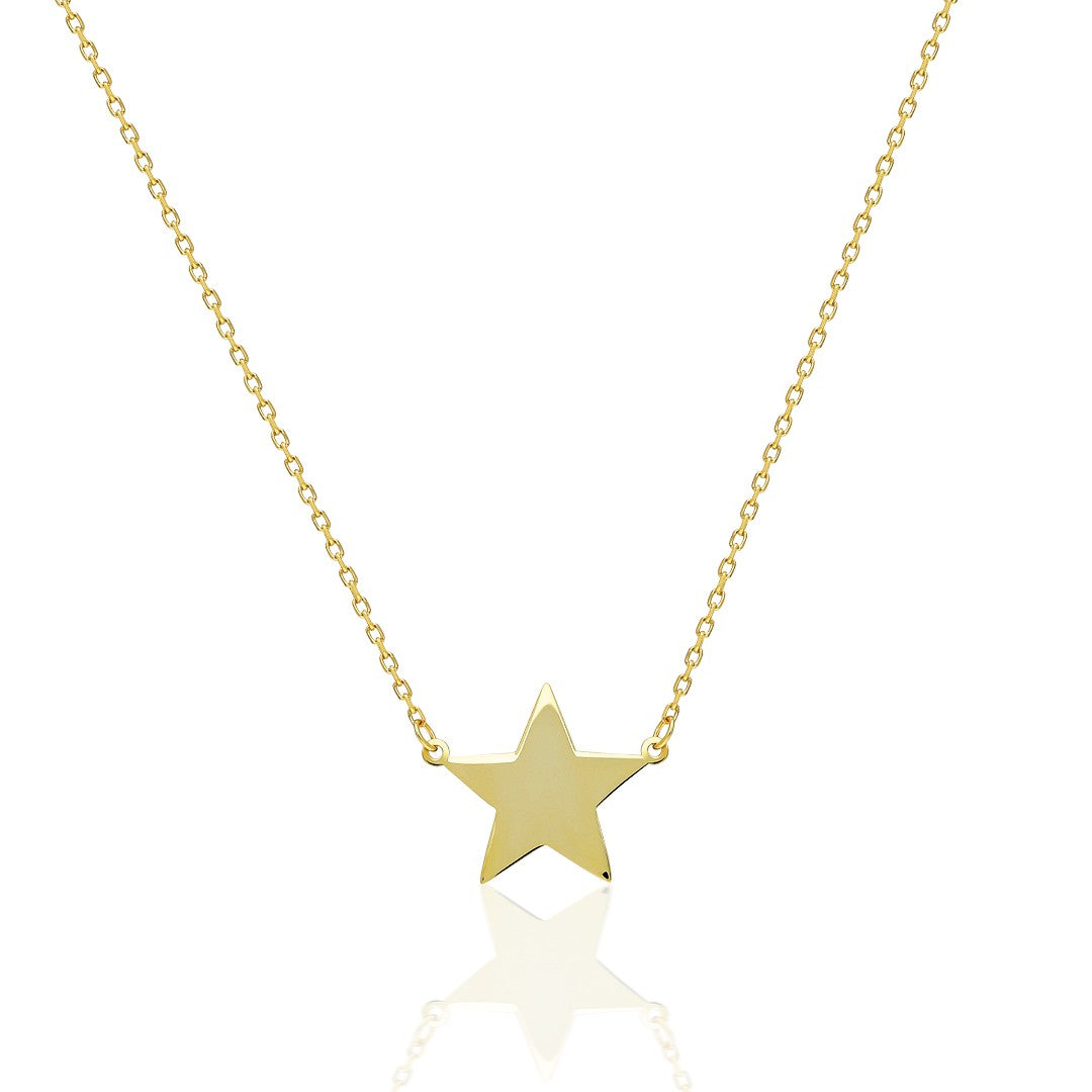 Star Motif Necklace - 925 Silver