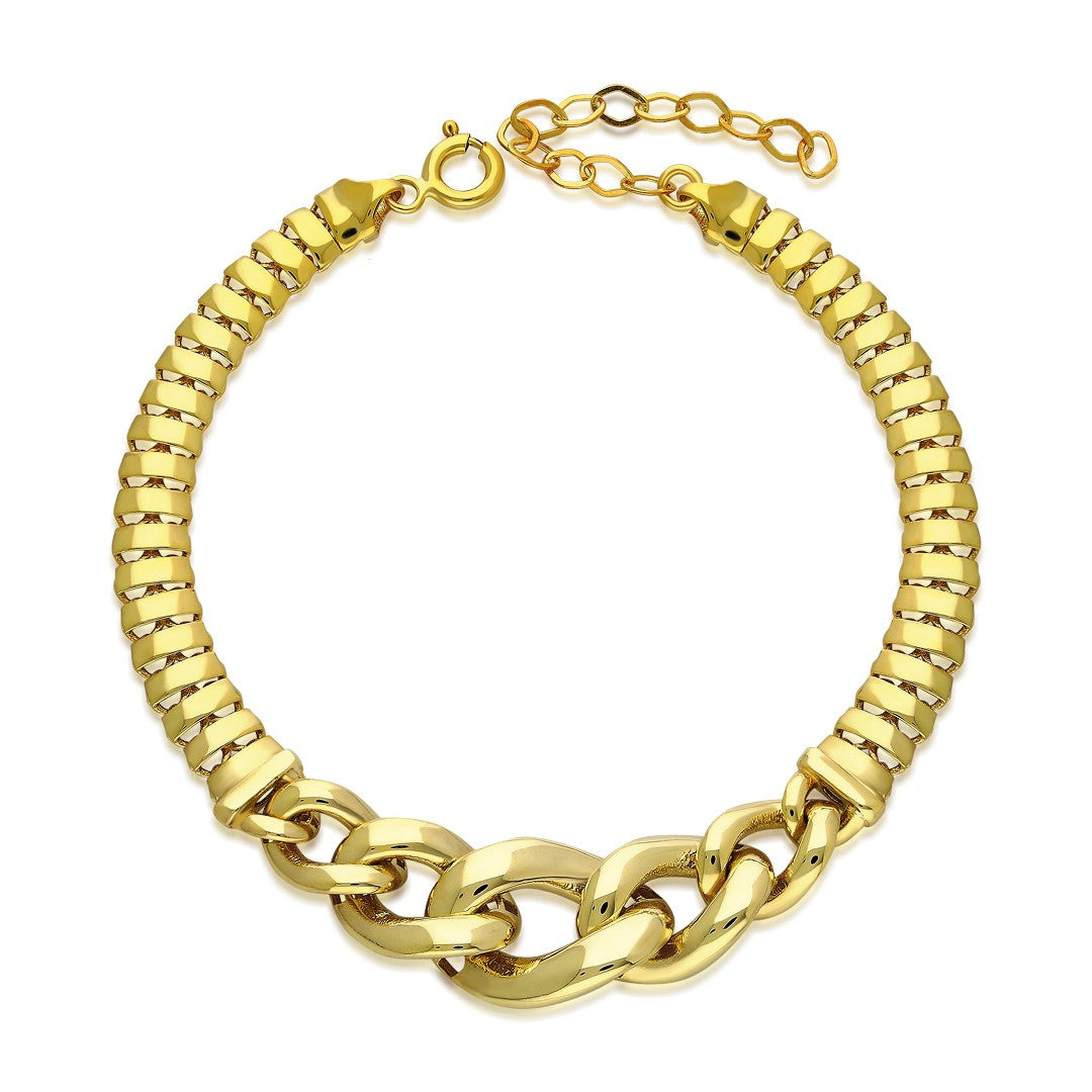 Gurmet Herringbone Bracelet - 925 SILVER