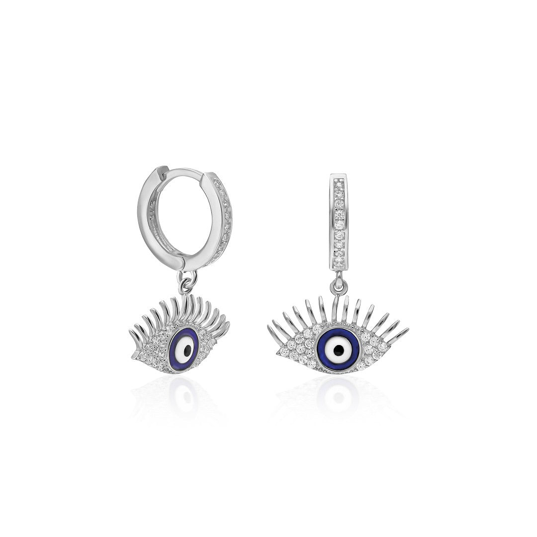 Evil Eye Earring - 925 SILVER
